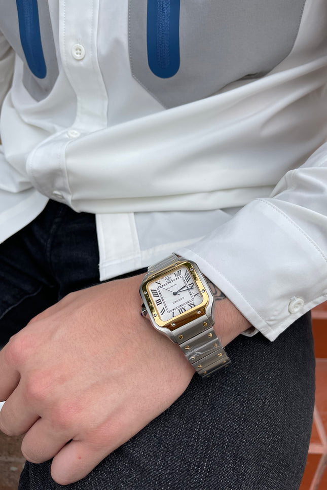 CARTIER SANTOS DOBLE TONO 40 MM