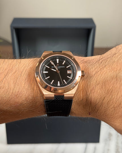 VACHERON CONSTANTIN OVERSEAS ROSEGOLD CAUCHO