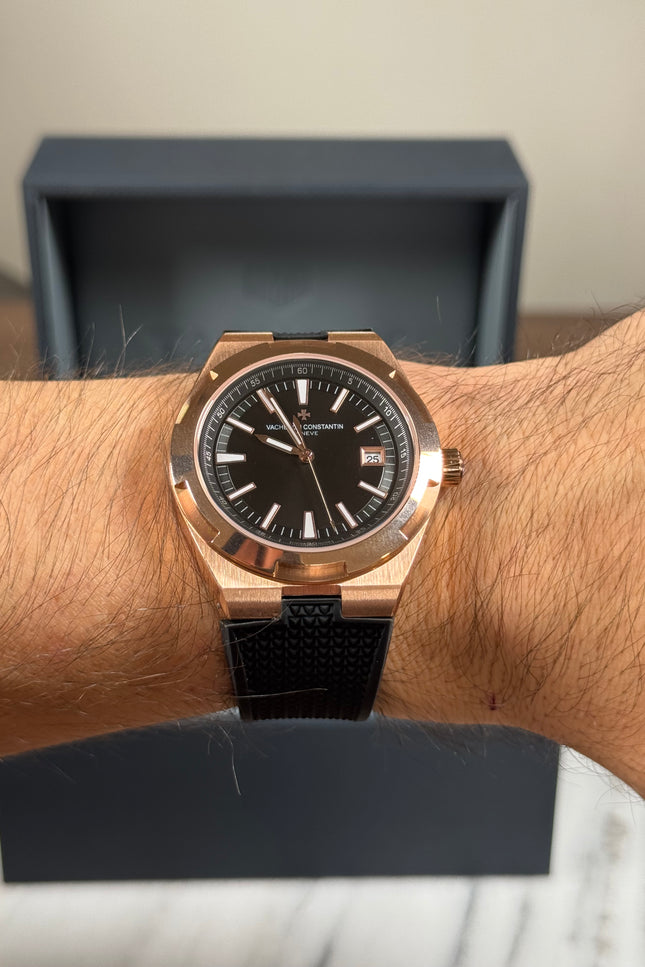 VACHERON CONSTANTIN OVERSEAS ROSEGOLD CAUCHO