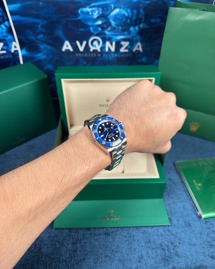ROLEX SUBMARINER DATE SUIZO - AZUL