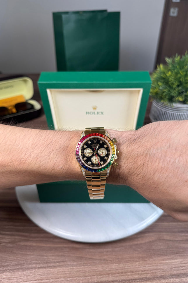 ROLEX DAYTONA RAINBOW DORADO