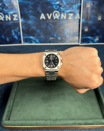 BELL & ROSS BLACK STEEL