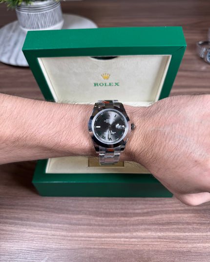 ROLEX DATEJUST WIMBLENDON 41MM OYSTER