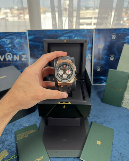 AUDEMARS PIGUET ROYAL OAK OFFSHORE CRONÓGRAFO SUIZO - NEGRO ROSE GOLD