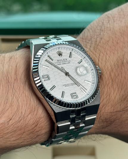 ROLEX LAND-DWELLER 40MM - FONDO BLANCO