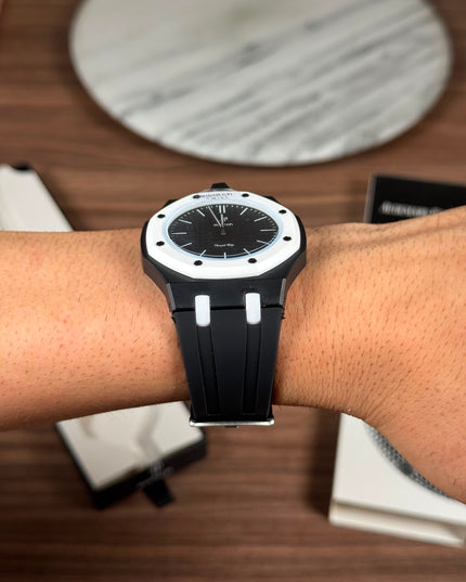 AUDEMARS PIGUET x SWATCH ROYAL POP OCHO NEGRO