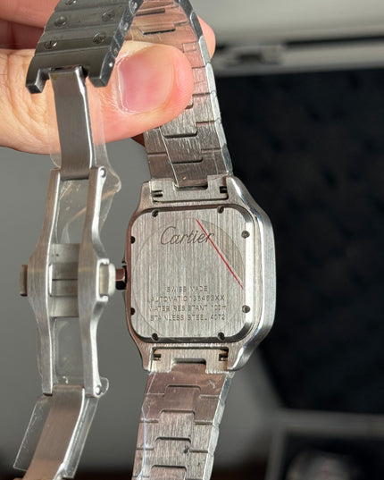 CARTIER SANTOS 36MM - FONDO VERDE