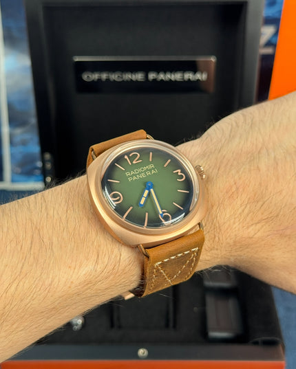 PANERAI RADIOMIR - BRONZO FONDO VERDE