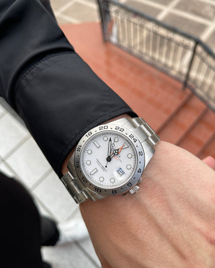 ROLEX EXPLORER II SUIZO - FONDO BLANCO