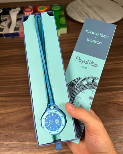 AUDEMARS PIGUET x SWATCH ROYAL POP LAN BA