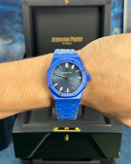 AUDEMARS PIGUET ROYAL OAK SUIZO - AZUL