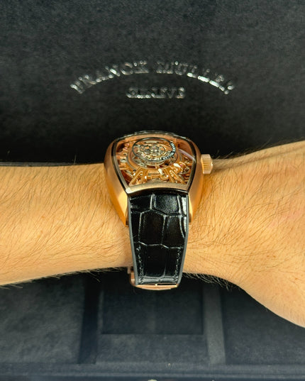 FRANCK MULLER GRAND CENTRAL TURBILLON  SUIZO - ROSEGOLD