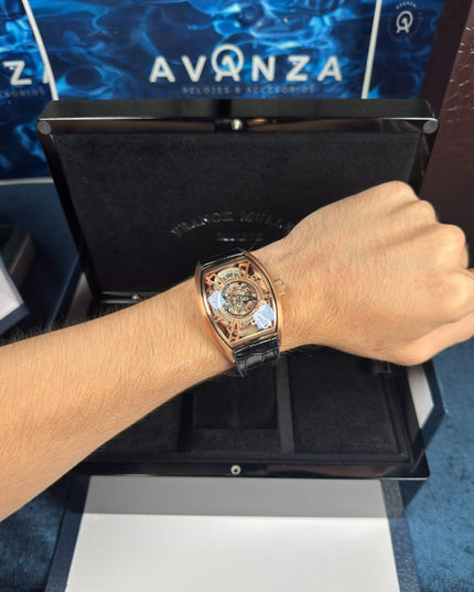 FRANCK MULLER GRAND CENTRAL TURBILLON  SUIZO - ROSEGOLD
