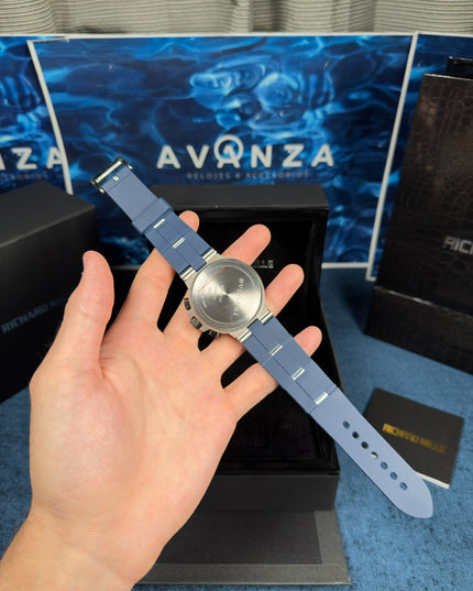 BVLGARI ALUMINIUM BLUE CRONÓGRAFO