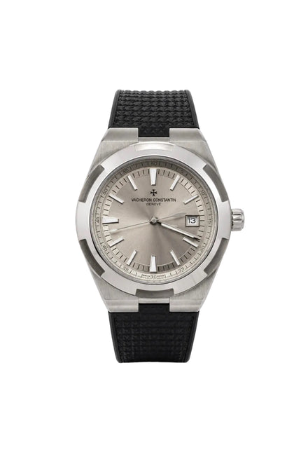 VACHERON CONSTANTIN OVERSEAS PLATEADO CAUCHO
