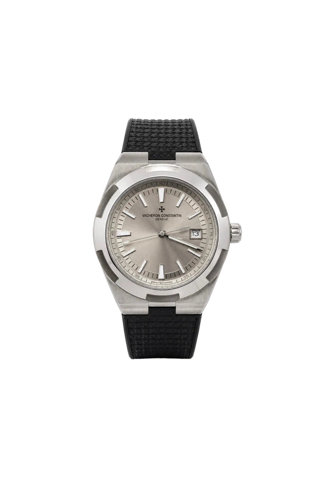 VACHERON CONSTANTIN OVERSEAS PLATEADO CAUCHO