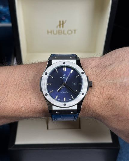 HUBLOT CLASSIC FUSION AUTOMÁTICO - AZUL