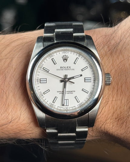 ROLEX OYSTER PERPETUAL 36MM - FONDO BLANCO