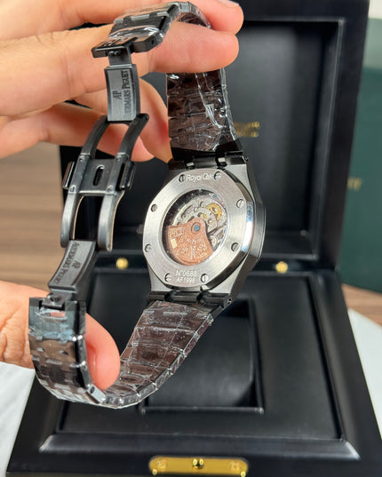 AUDEMARS PIGUET ROYAL OAK DOUBLE BALANCE - CERÁMICA NEGRA