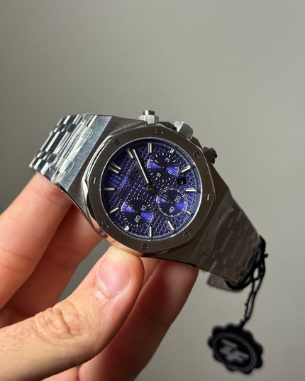 AUDEMARS PIGUET ROYAL OAK CRONÓGRAFO SUIZO - FONDO MORADO