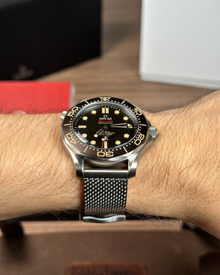 OMEGA SEAMASTER DIVER 300M SUIZO DOBLE EXTENSIBLE