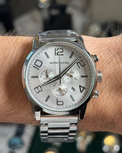 MONTBLANC CRONÓMETRO - PLATEADO