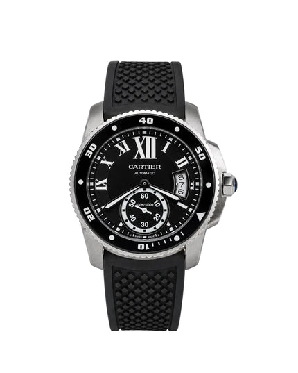 CARTIER DIVER AUTOMATIC - NEGRO/PLATEADO