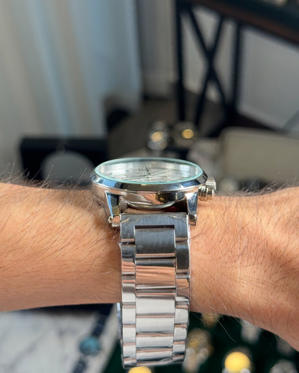 MONTBLANC CRONÓMETRO - PLATEADO