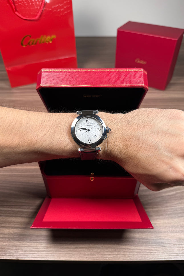 CARTIER PASHA SUIZO DOBLE EXTENSIBLE