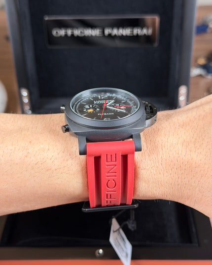 PANERAI LUMINOR FLYBACK CHRONO ROJO