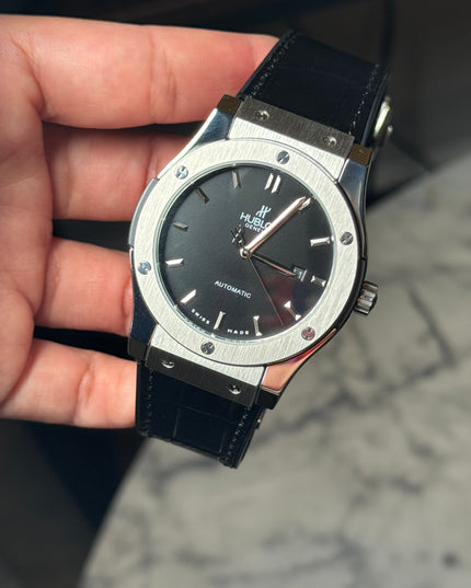 HUBLOT CLASSIC FUSION TITANIUM BLACK SHINY