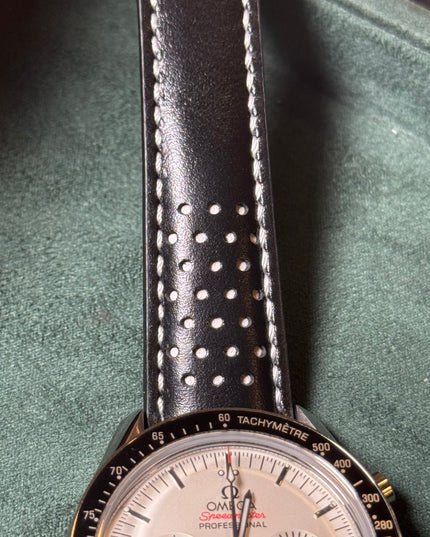 OMEGA SPEEDMASTER MOONWATCH PROFESSIONAL - ACERO CON EXTENSIBLE PIEL