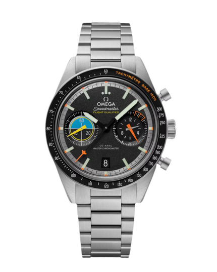 OMEGA SPEEDMASTER PILOT - EXTENSIBLE ACERO