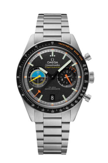 OMEGA SPEEDMASTER PILOT - EXTENSIBLE ACERO