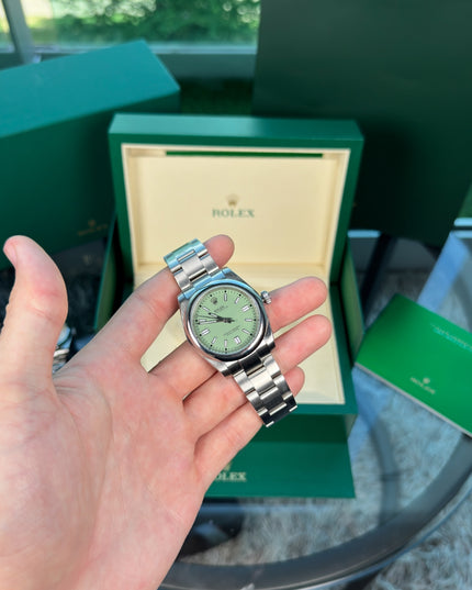 ROLEX OYSTER PERPETUAL 36MM - FONDO VERDE