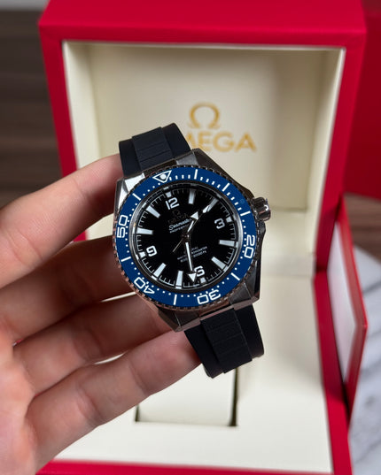 OMEGA SEAMASTER PLANET OCEAN 600M - NEGRO/AZUL