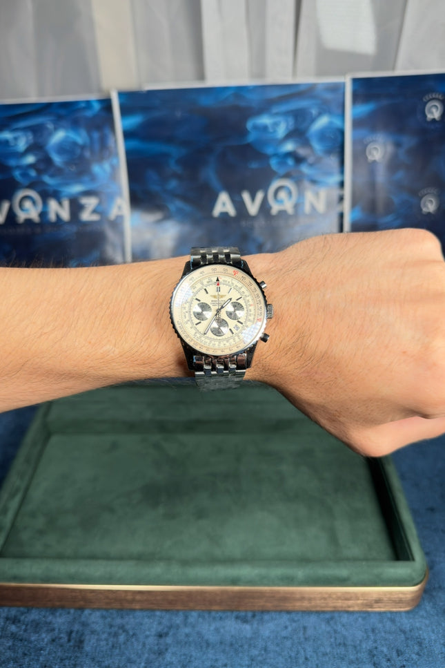 BREITLING CRONÓMETRO NAVITIMER - ACERO