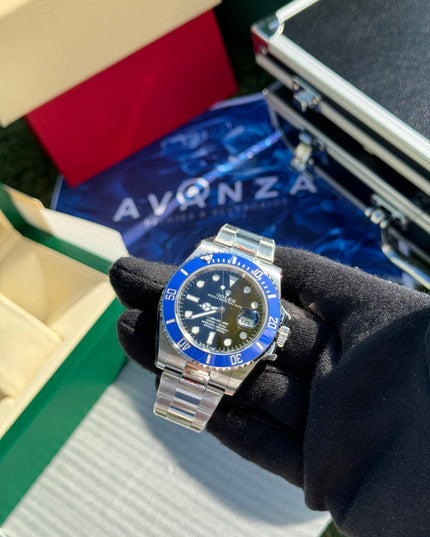 ROLEX SUBMARINER DATE BLACK DIAL SUIZO - AZUL