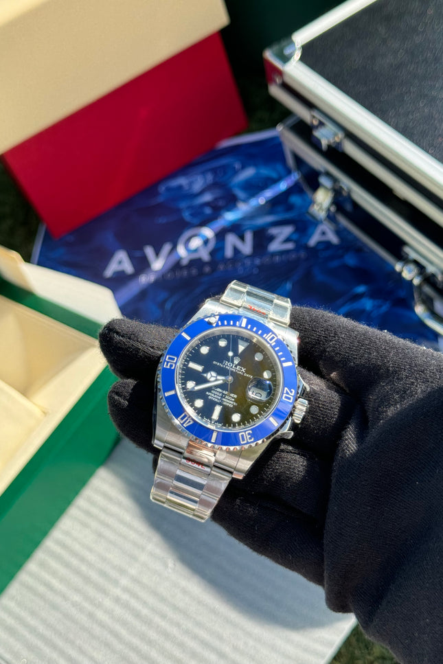 ROLEX SUBMARINER DATE BLACK DIAL SUIZO - AZUL