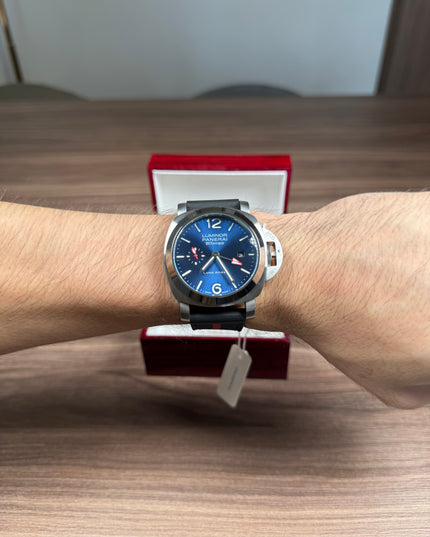 PANERAI LUMINOR QUARANTA LUNA ROSSA BITEMPO