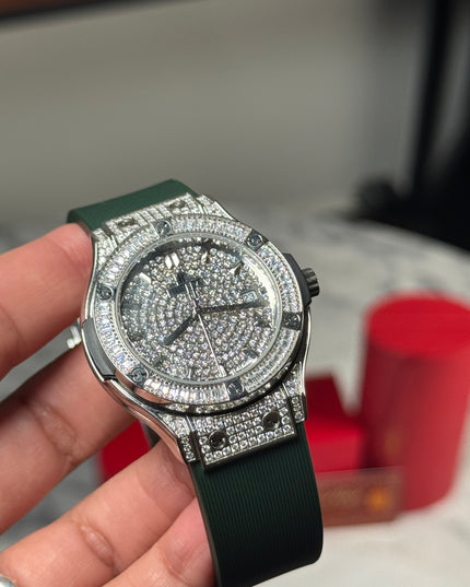 HUBLOT CLASSIC FUSION DAMA DIAMOND - VERDE