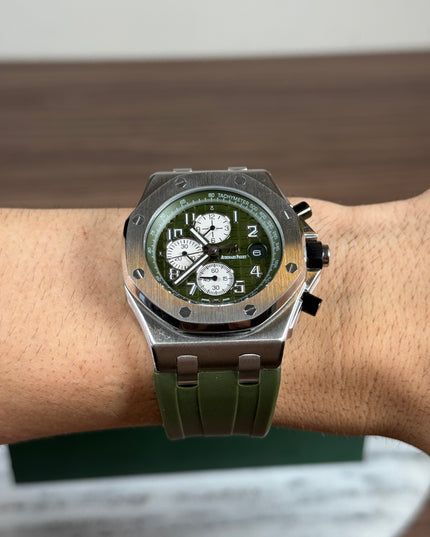 AUDEMARS PIGUET ROYAL OAK OFFSHORE CRONÓGRAFO - VERDE