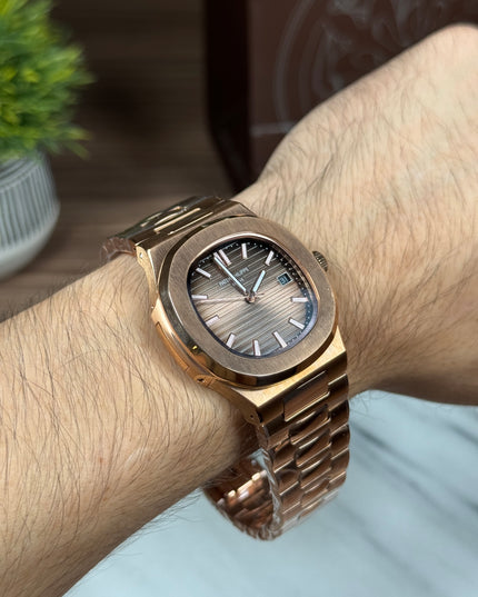 PATEK PHILIPPE ROSEGOLD BLACK DIAL