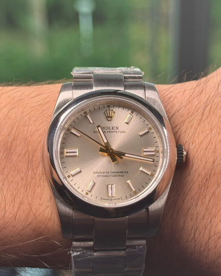 ROLEX OYSTER PERPETUAL 36MM - ACERO