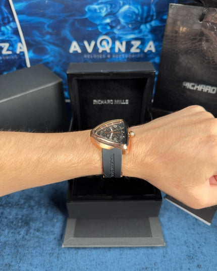 HAMILTON VENTURA SKELETON - ROSE GOLD