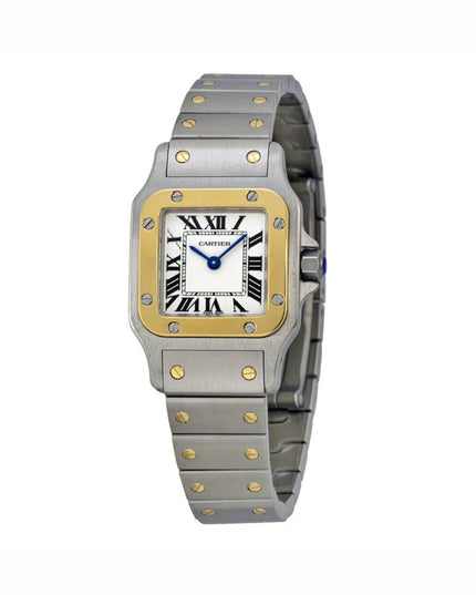 CARTIER SANTOS DOBLE TONO MINI DAMA