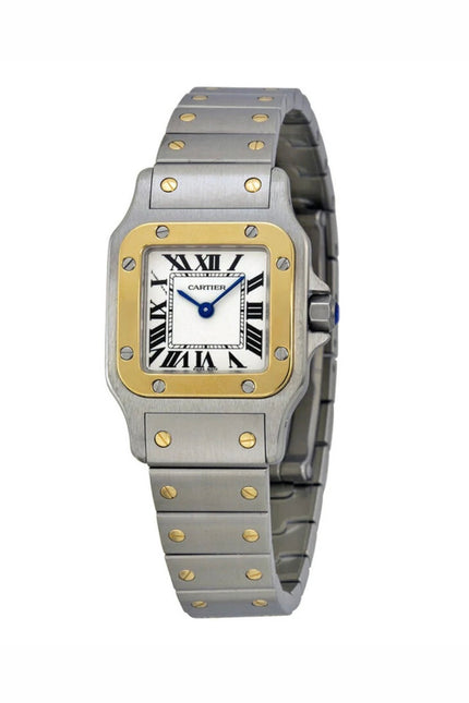 CARTIER SANTOS DOBLE TONO MINI DAMA