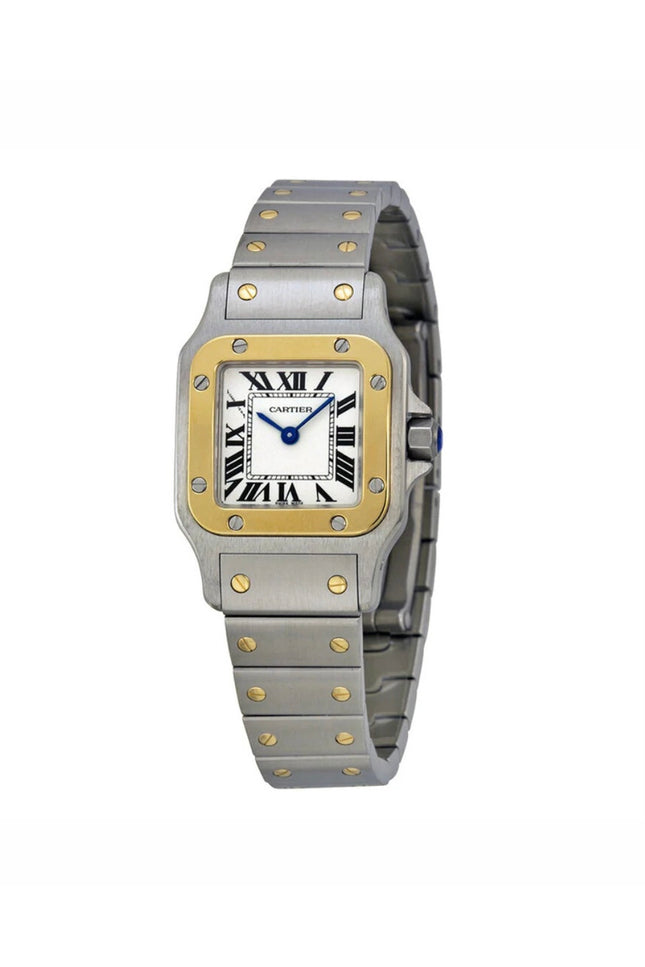CARTIER SANTOS DOBLE TONO MINI DAMA