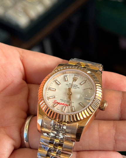 ROLEX LADY DATEJUST - ROSEGOLD ESFERA BLANCA