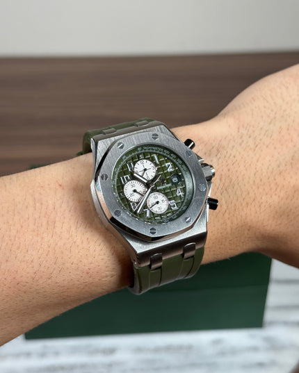 AUDEMARS PIGUET ROYAL OAK OFFSHORE CRONÓGRAFO - VERDE